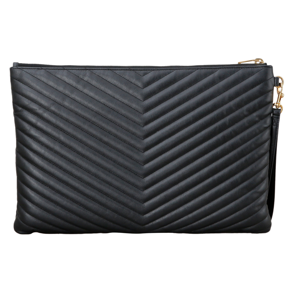 Yves Saint Laurent(USED)생로랑 모노그램 쉐브론 클러치