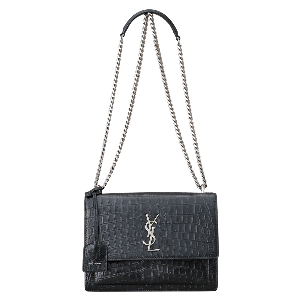 Yves Saint Laurent(USED)생로랑 선셋 블랙 미듐