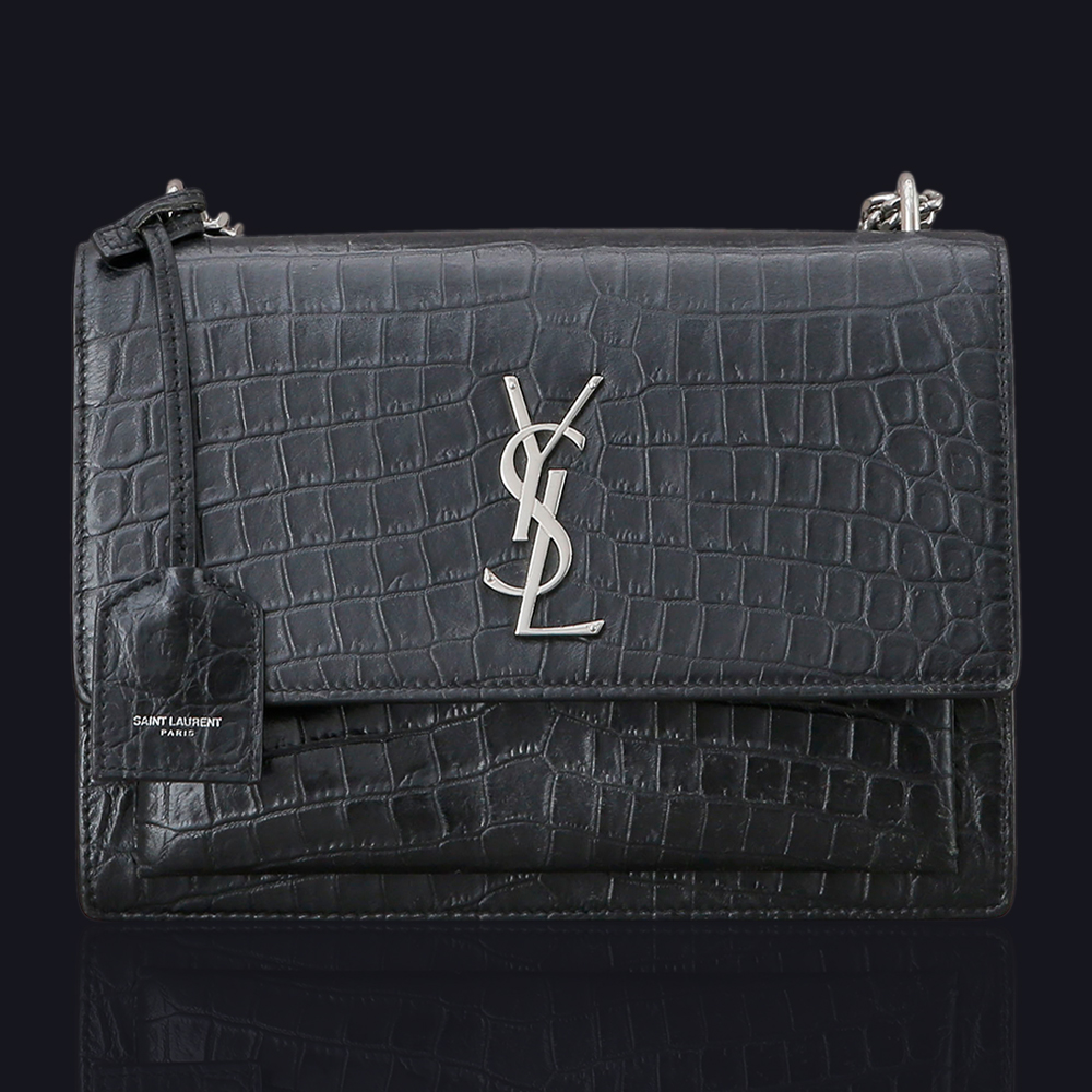 Yves Saint Laurent(USED)생로랑 선셋 블랙 미듐