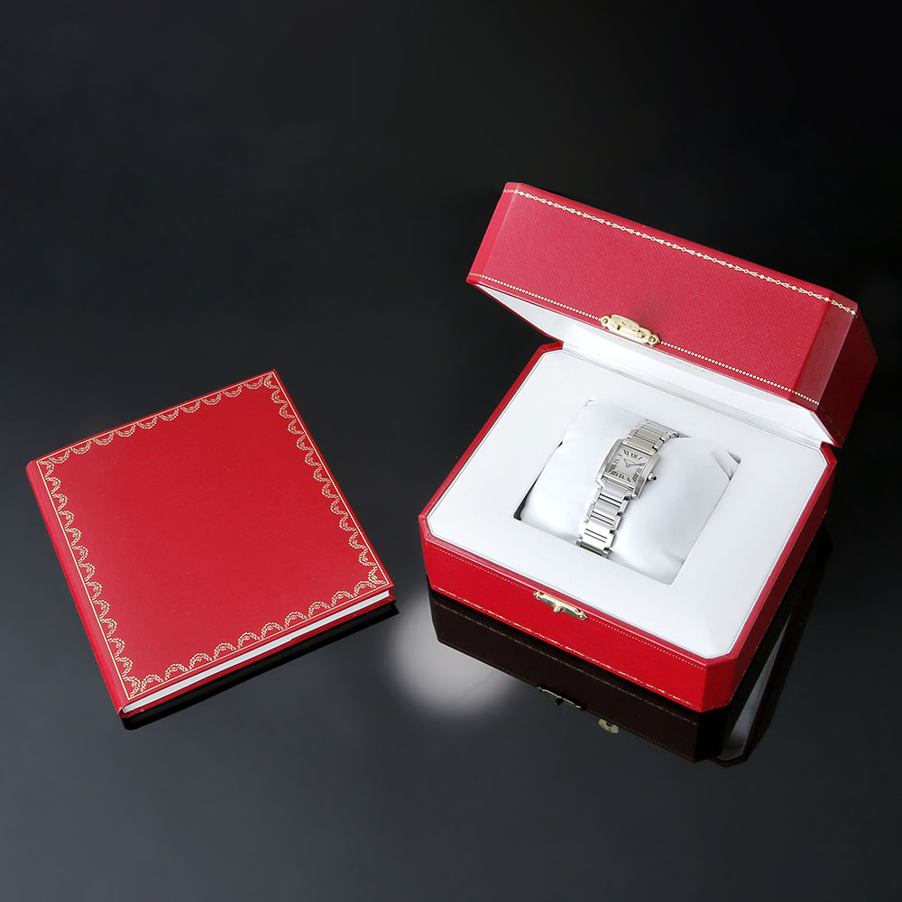CARTIER(USED)까르띠에 탱크 프랑세스 스틸 스몰