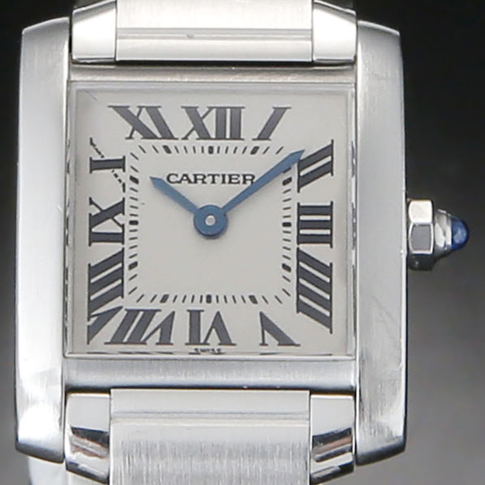 CARTIER(USED)까르띠에 탱크 프랑세스 스틸 스몰
