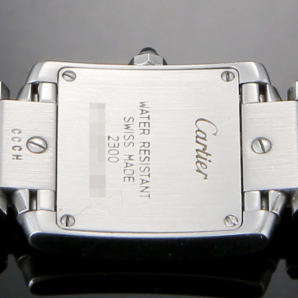 CARTIER(USED)까르띠에 탱크 프랑세스 스틸 스몰