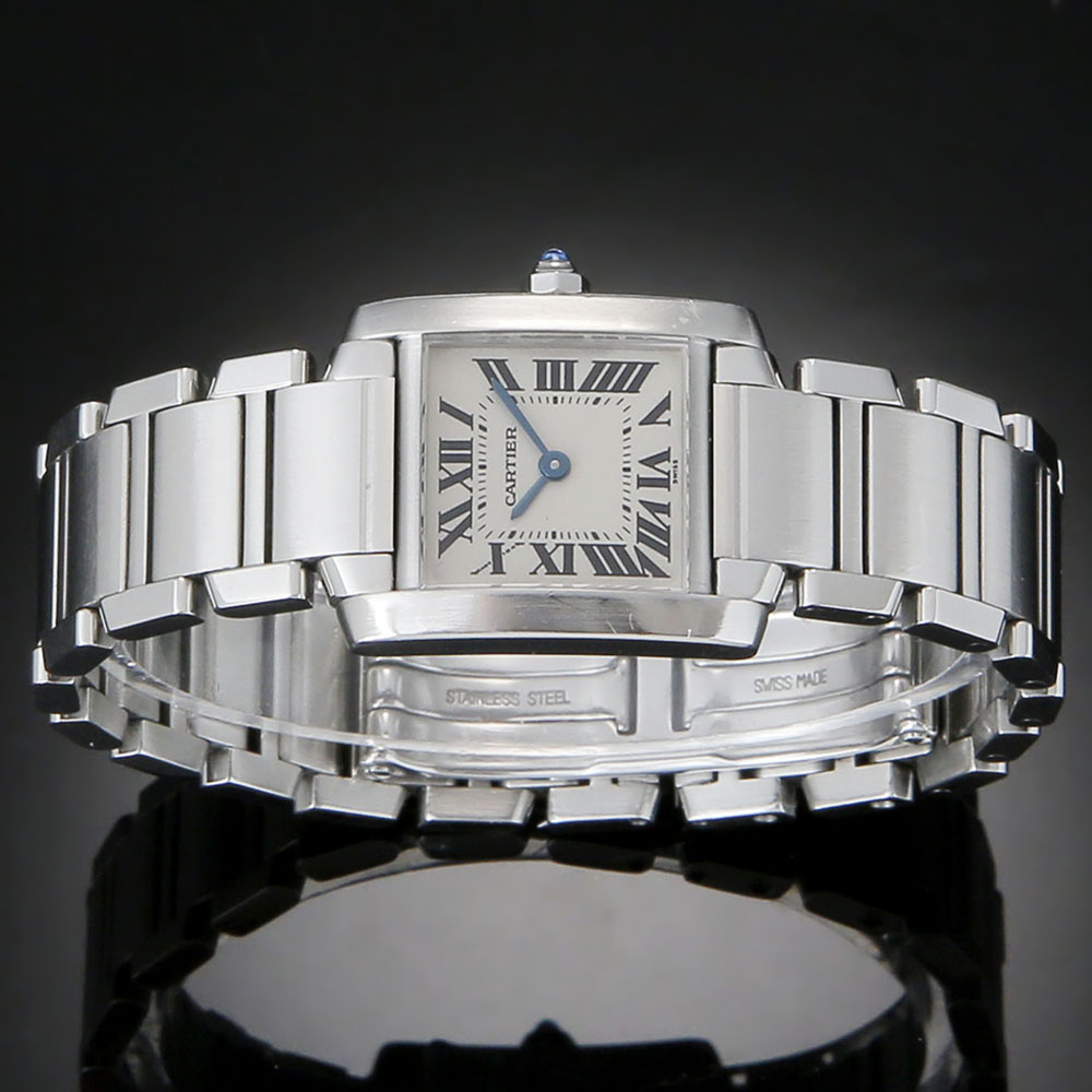 CARTIER(USED)까르띠에 탱크 프랑세스 스틸 스몰