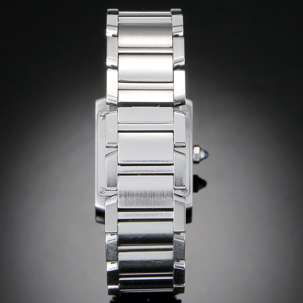 CARTIER(USED)까르띠에 탱크 프랑세스 스틸 스몰