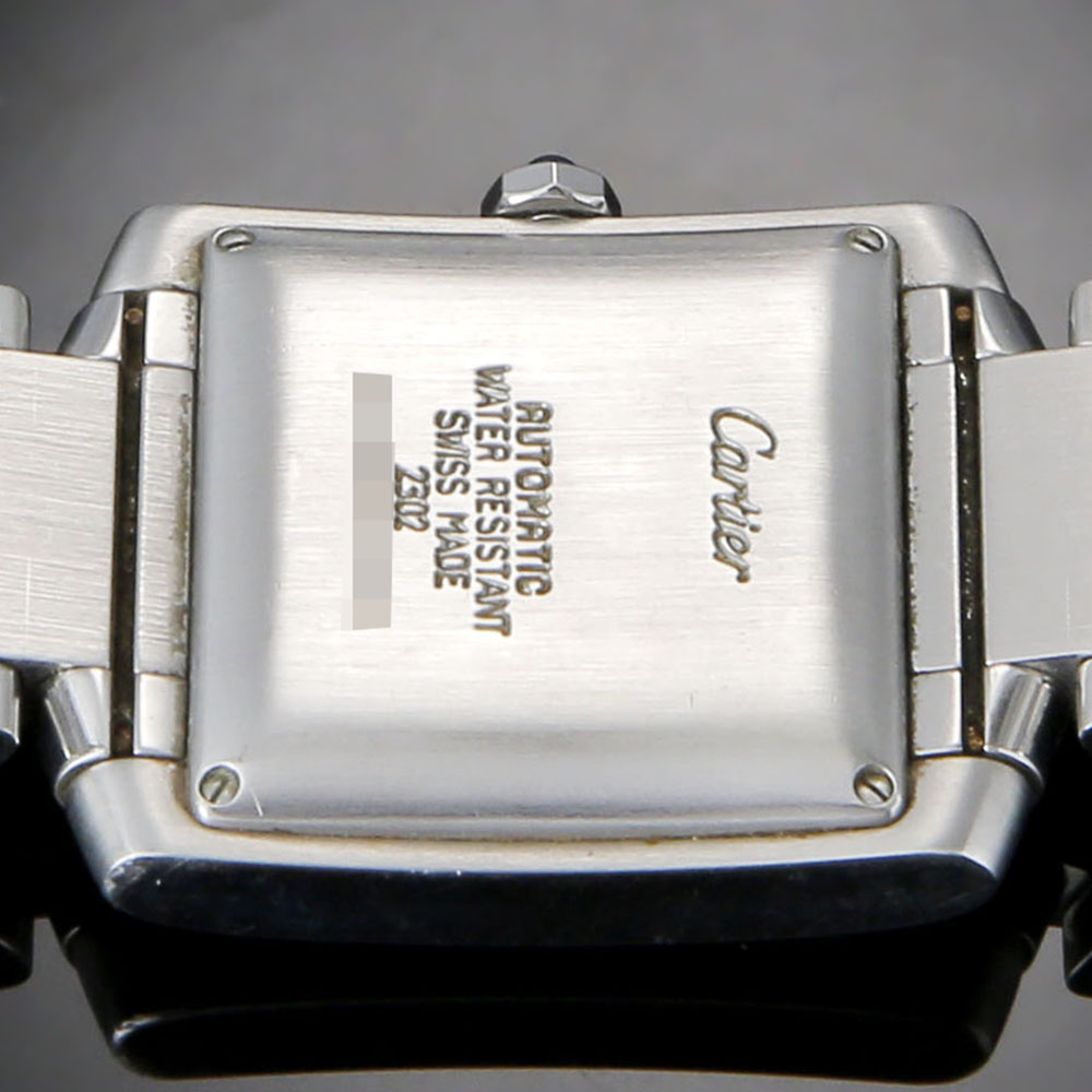 CARTIER(USED)까르띠에 탱크 프랑세스 스틸 라지 오토