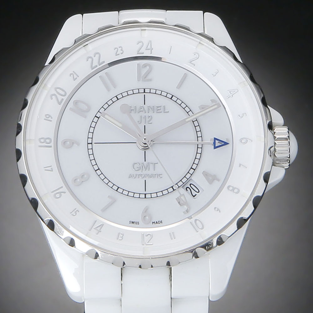 CHANEL(USED)샤넬 J12 화이트 세라믹 오토 H3103