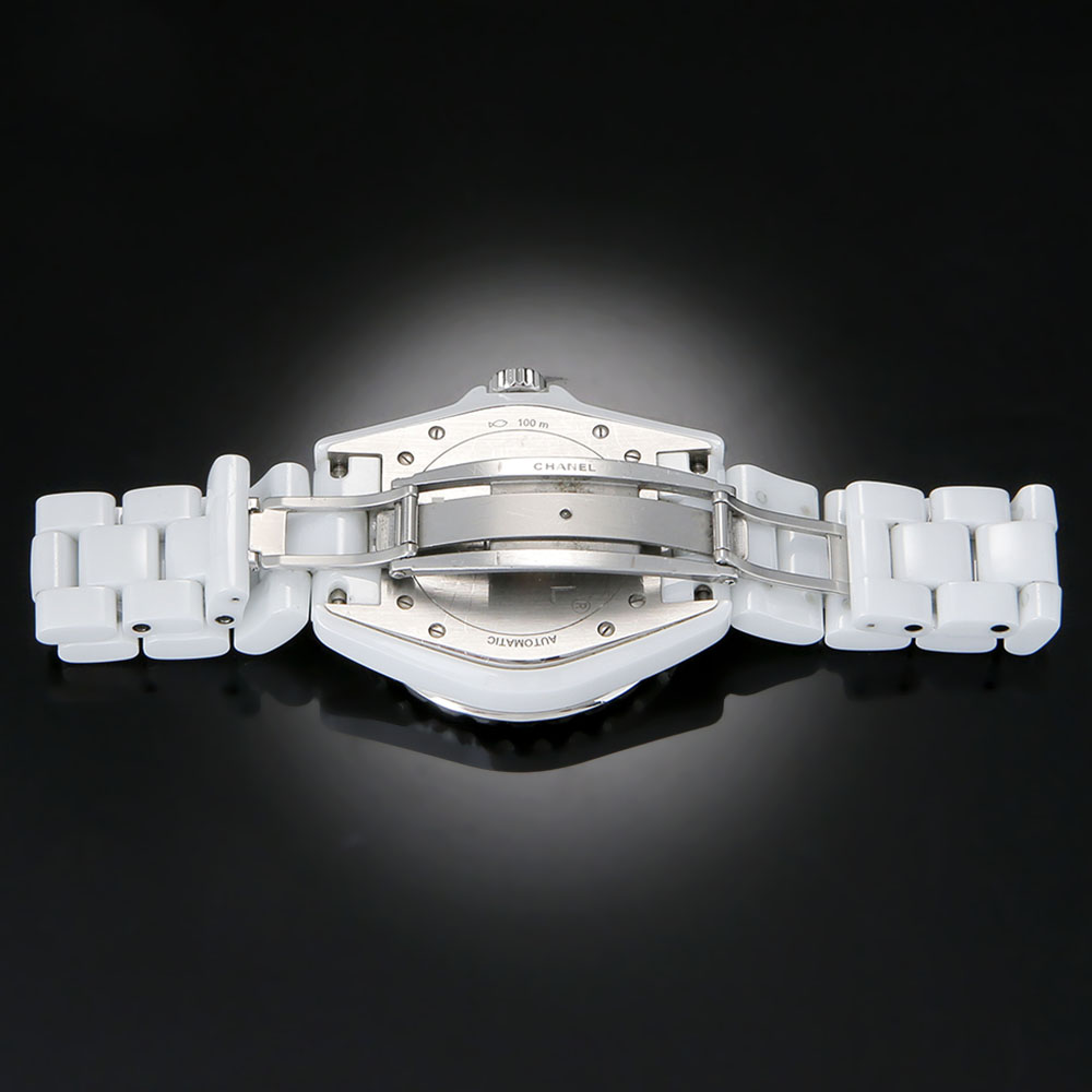 CHANEL(USED)샤넬 J12 화이트 세라믹 오토 H3103