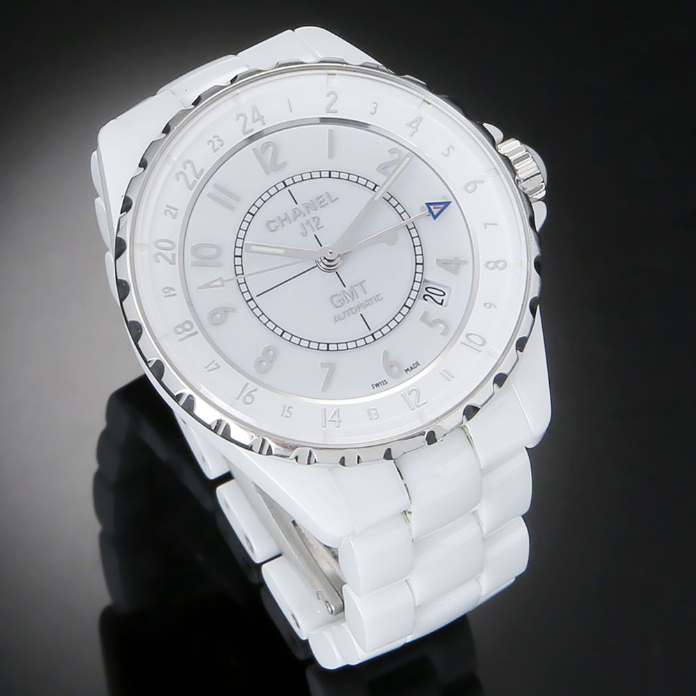CHANEL(USED)샤넬 J12 화이트 세라믹 오토 H3103