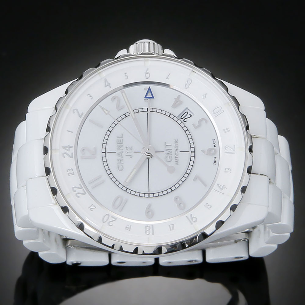 CHANEL(USED)샤넬 J12 화이트 세라믹 오토 H3103