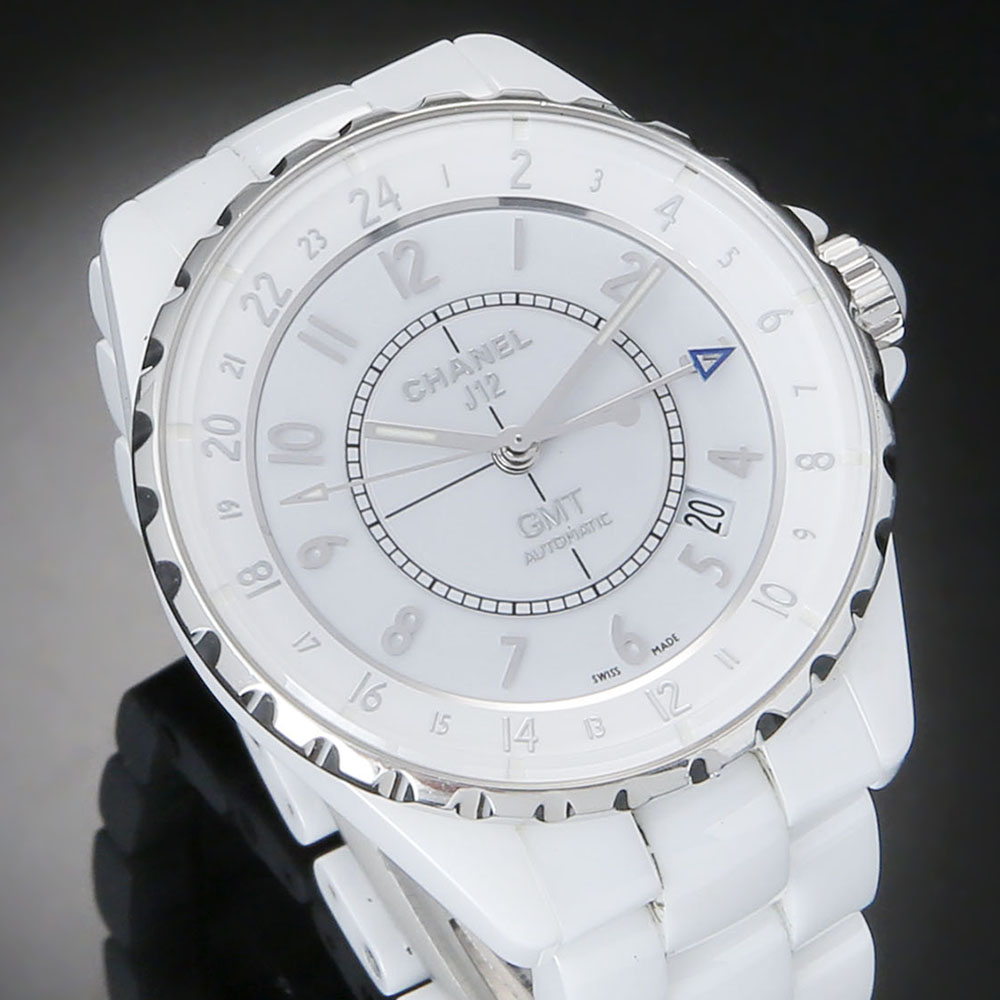 CHANEL(USED)샤넬 J12 화이트 세라믹 오토 H3103