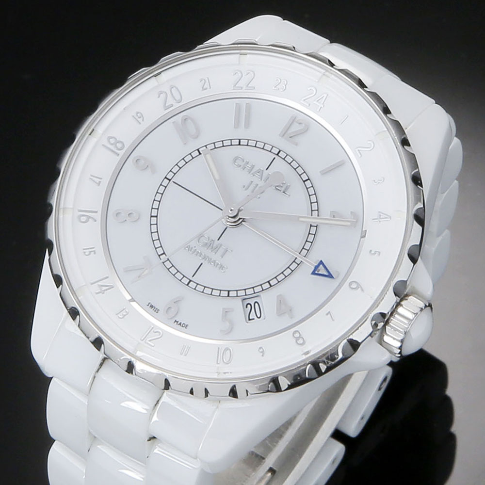 CHANEL(USED)샤넬 J12 화이트 세라믹 오토 H3103