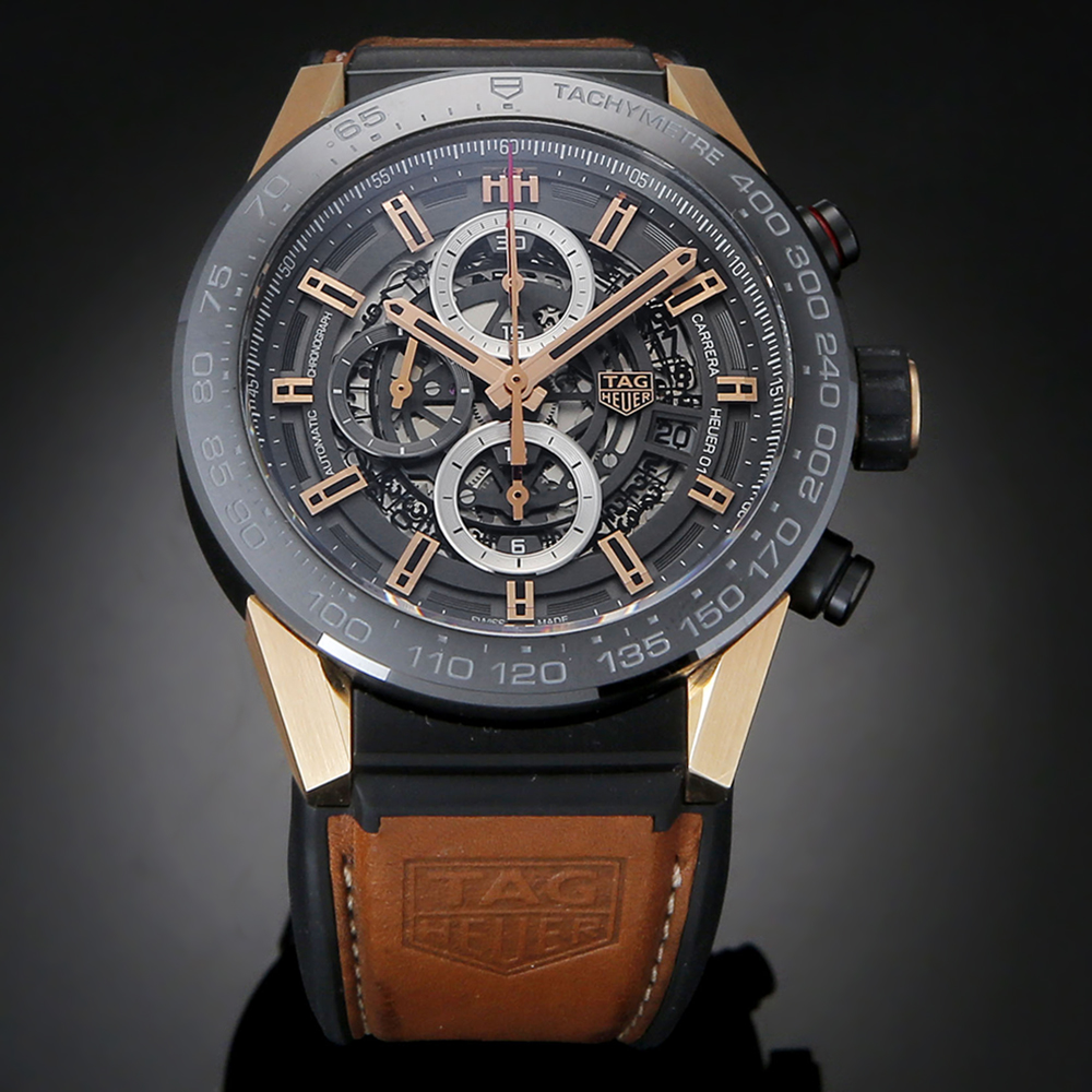 TAG Heuer(USED)태그호이어 까레라 크르노 콤비 스켈레톤 CAR2A5C