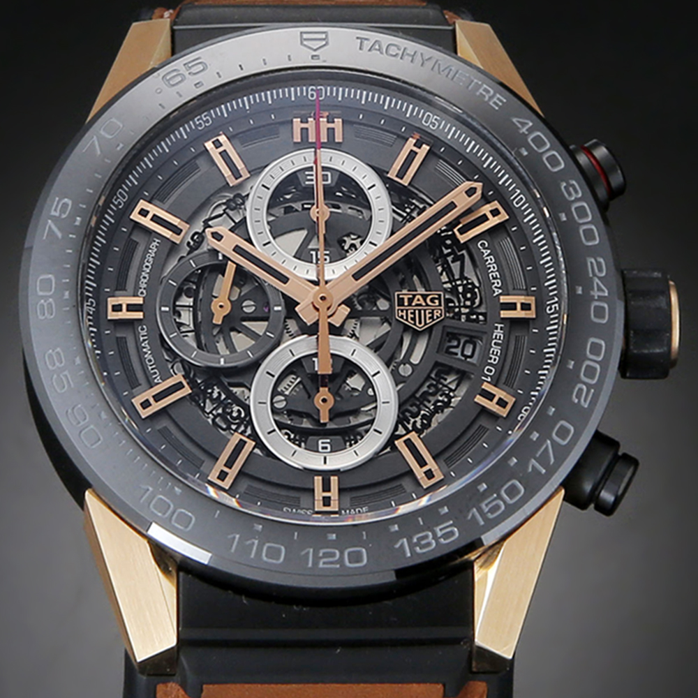 TAG Heuer(USED)태그호이어 까레라 크르노 콤비 스켈레톤 CAR2A5C