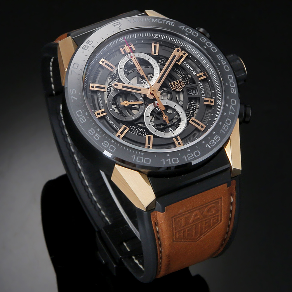 TAG Heuer(USED)태그호이어 까레라 크르노 콤비 스켈레톤 CAR2A5C