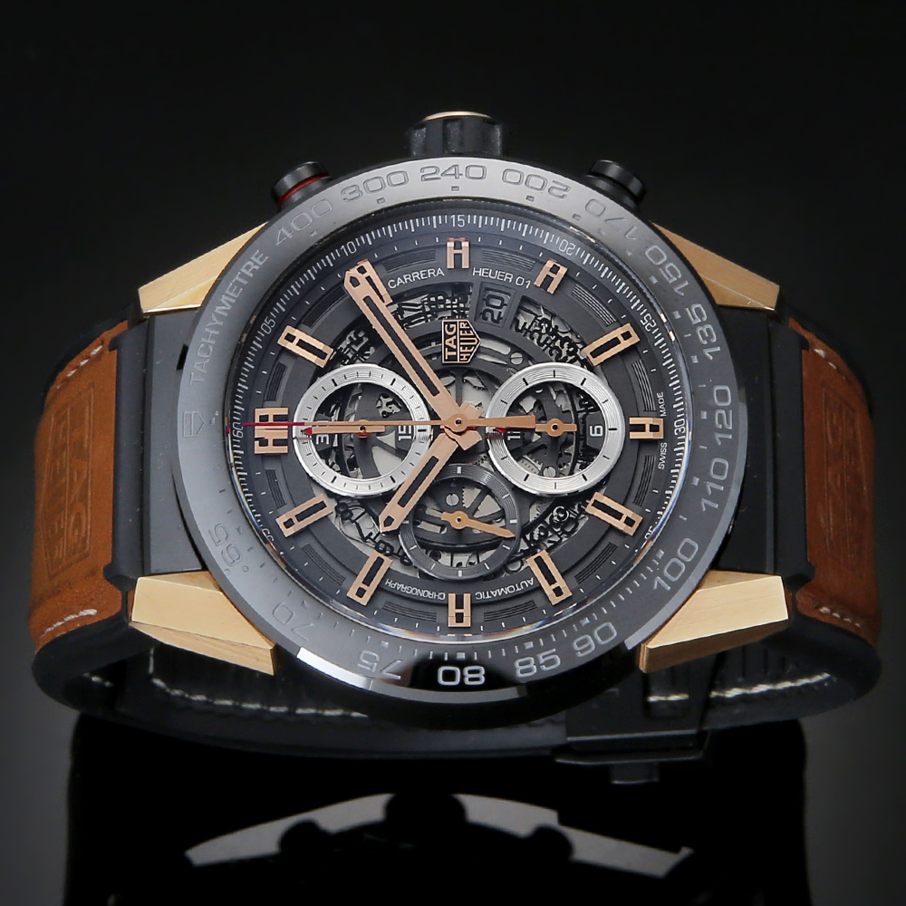 TAG Heuer(USED)태그호이어 까레라 크르노 콤비 스켈레톤 CAR2A5C