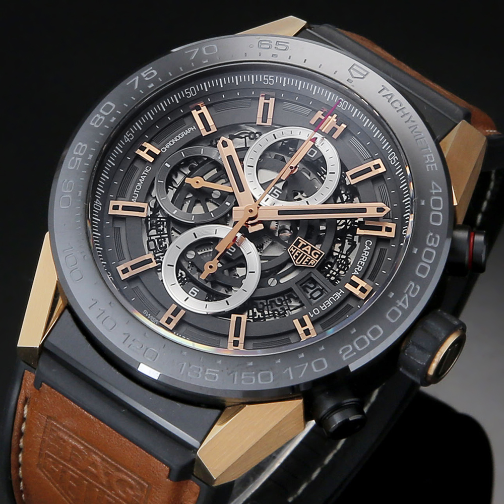 TAG Heuer(USED)태그호이어 까레라 크르노 콤비 스켈레톤 CAR2A5C