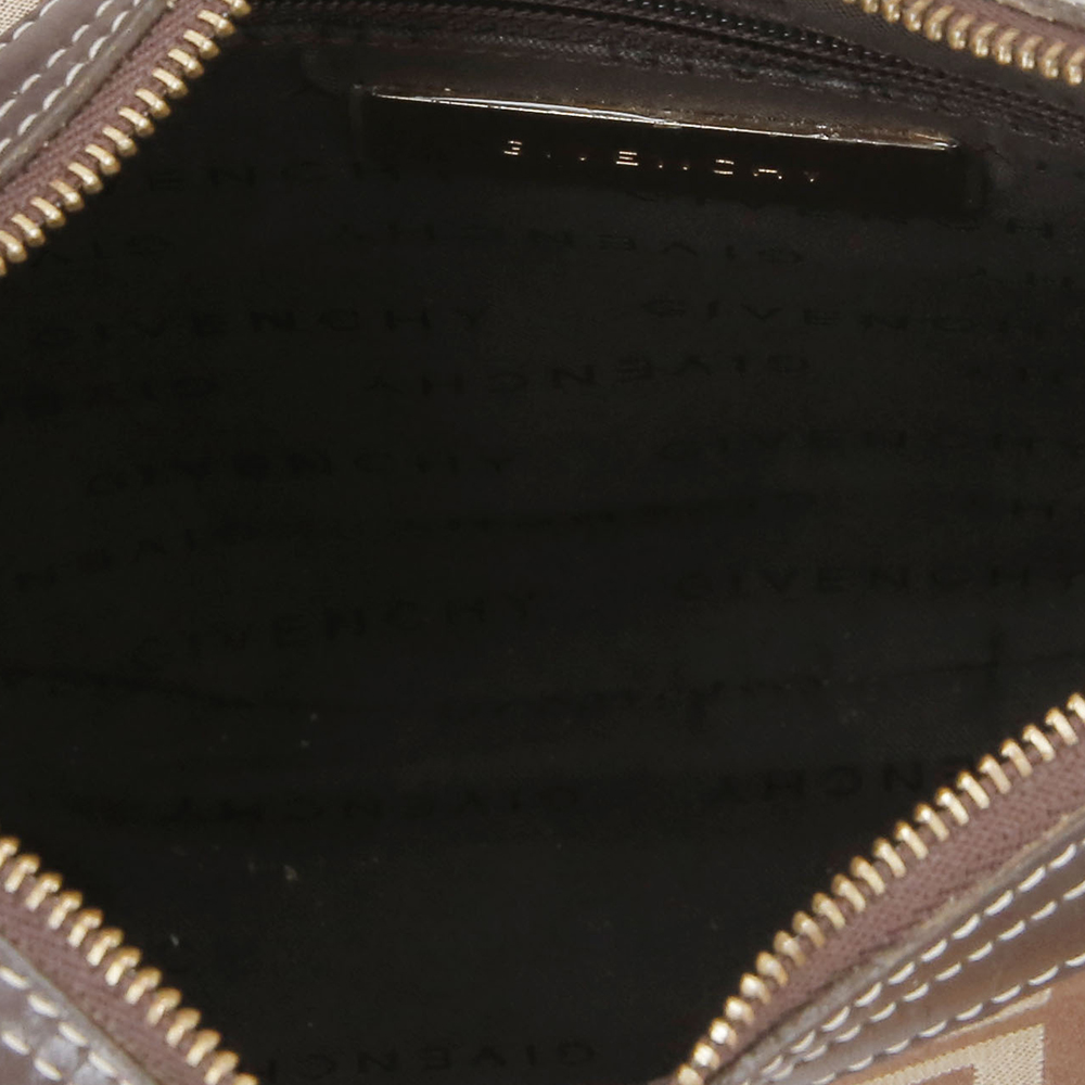 GIVENCHY(USED)지방시 로고 자가드 호보백