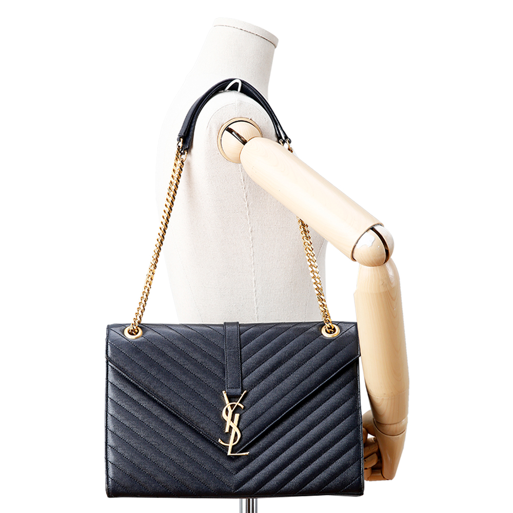 Yves Saint Laurent(USED)생로랑 모노그램 사첼 체인 숄더백
