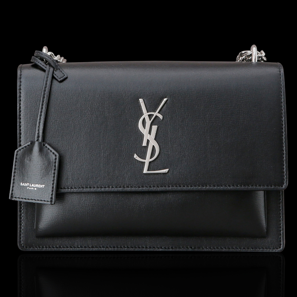 Yves Saint Laurent(USED)생로랑 선셋 블랙 미듐