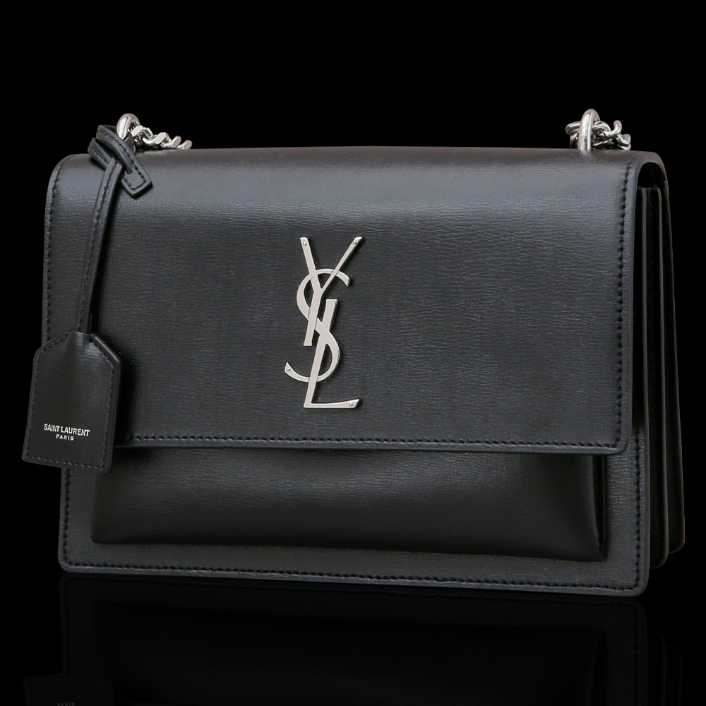 Yves Saint Laurent(USED)생로랑 선셋 블랙 미듐