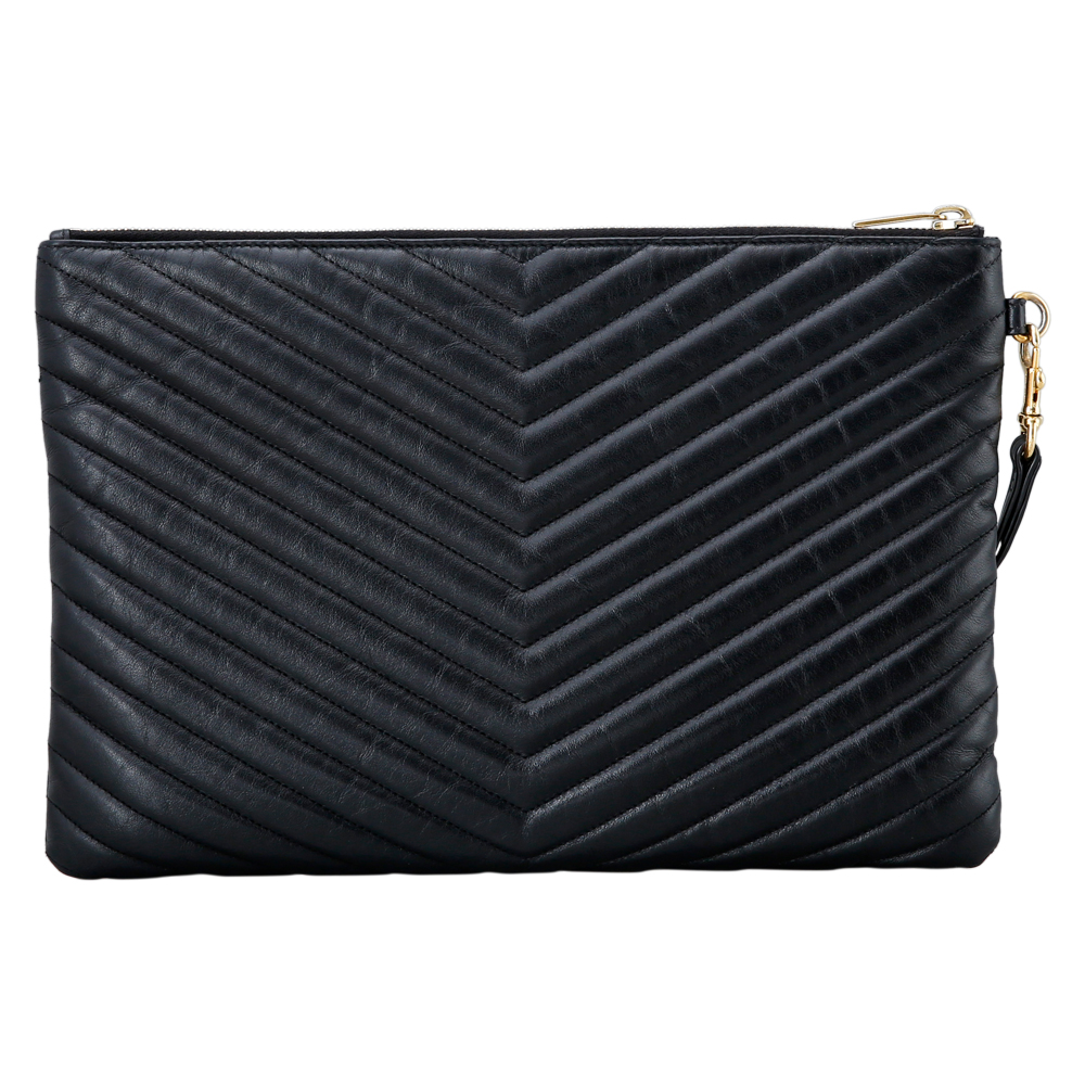 Yves Saint Laurent(USED)생로랑 모노그램 쉐브론 클러치