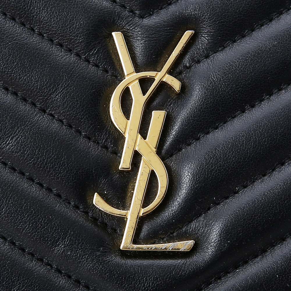 Yves Saint Laurent(USED)생로랑 모노그램 쉐브론 클러치