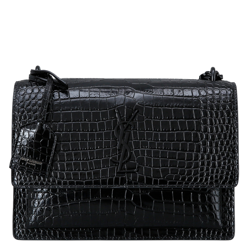 Yves Saint Laurent(USED)생로랑 선셋 블랙 미듐