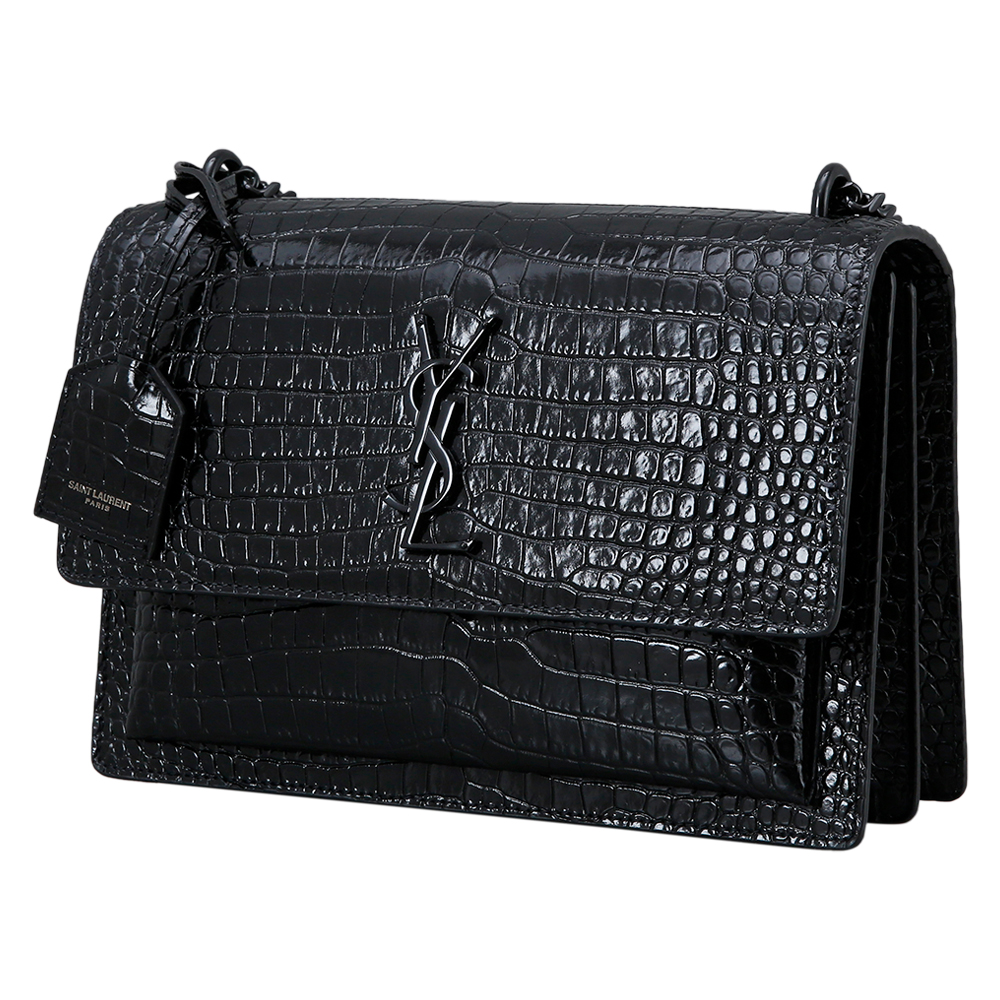 Yves Saint Laurent(USED)생로랑 선셋 블랙 미듐