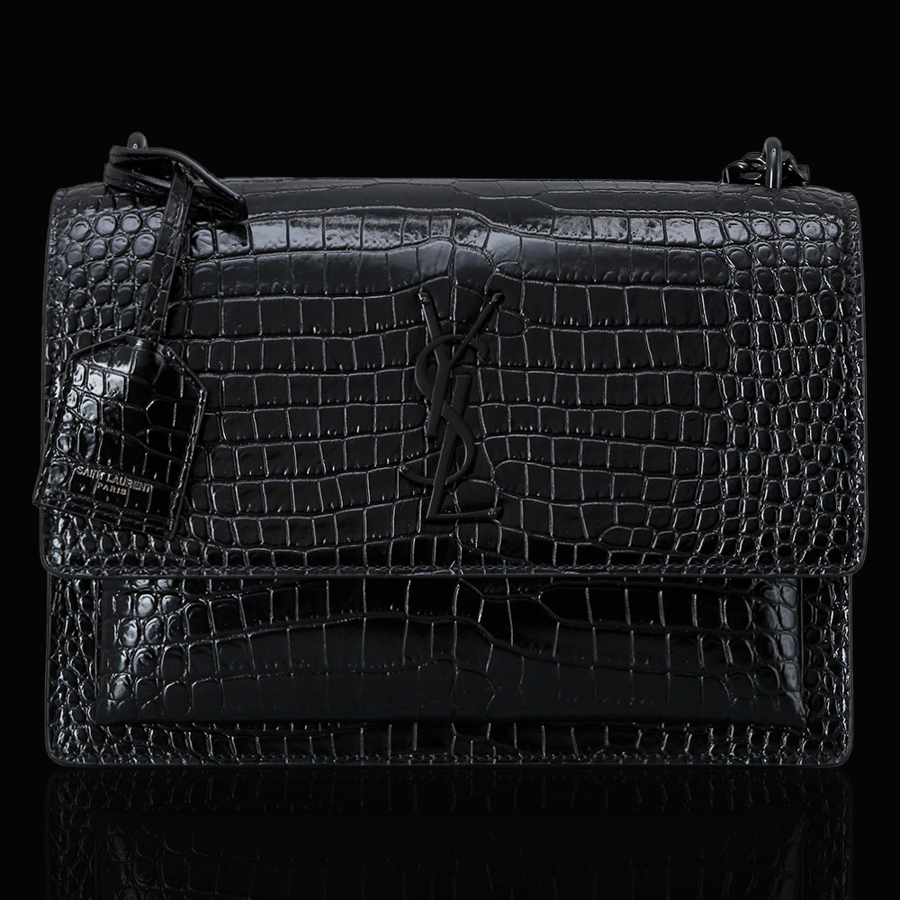 Yves Saint Laurent(USED)생로랑 선셋 블랙 미듐