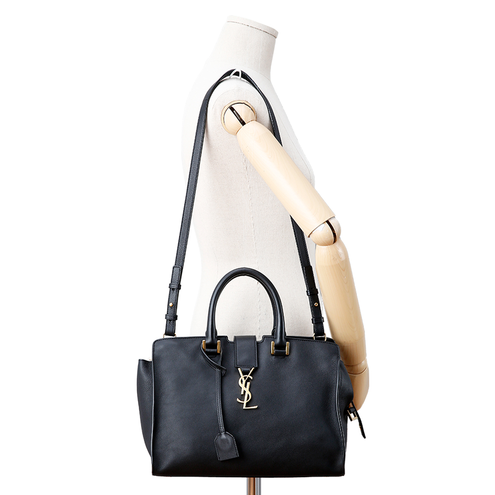 Yves Saint Laurent(USED)생로랑 카바스 블랙 스몰