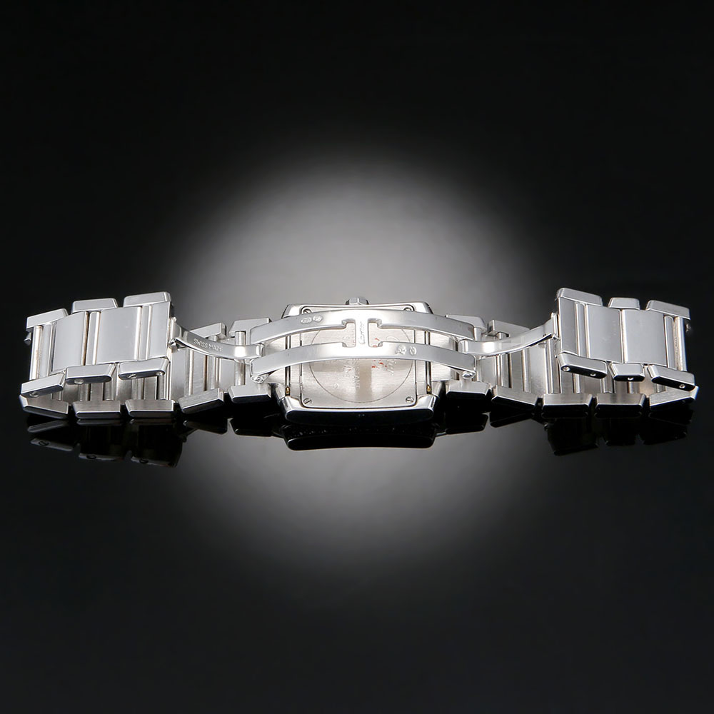 CARTIER(USED)까르띠에 탱크 프랑세스 WG 다이아베젤