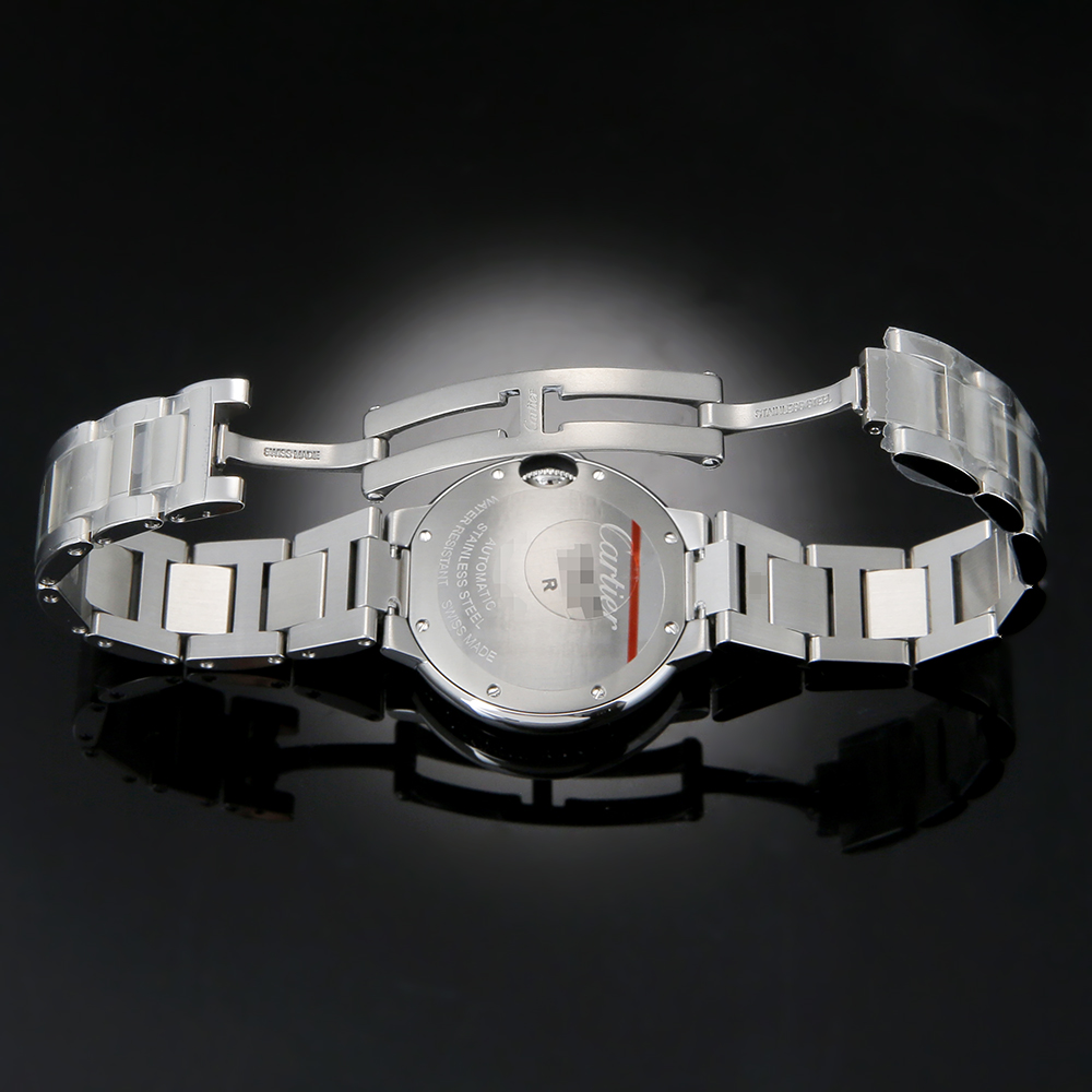 CARTIER(USED)까르띠에 발롱블루 스틸33 오토 다이아베젤