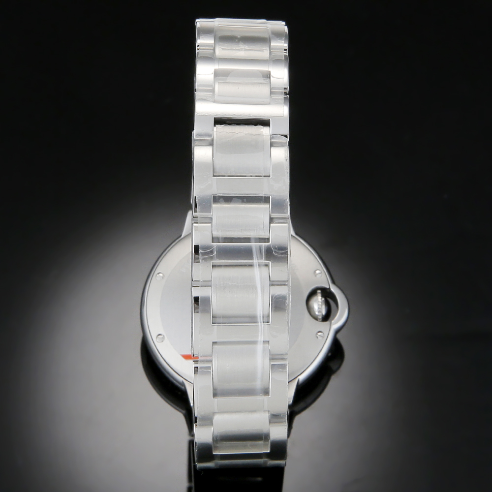 CARTIER(USED)까르띠에 발롱블루 스틸33 오토 다이아베젤