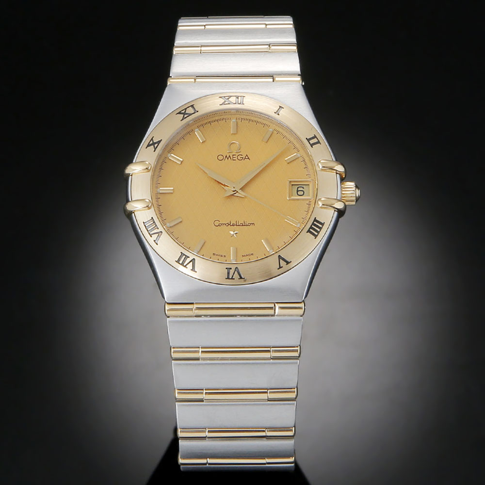 OMEGA(USED)오메가 컨스틸레이션 콤비 풀바