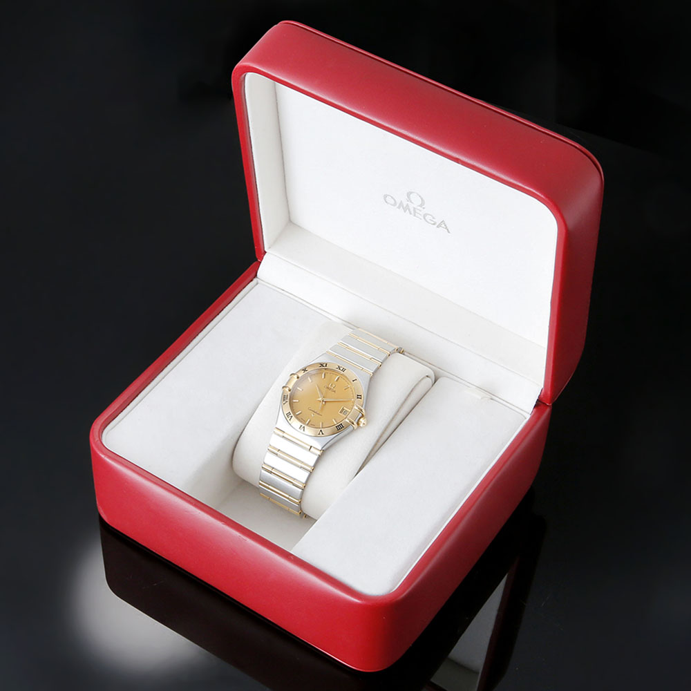 OMEGA(USED)오메가 컨스틸레이션 콤비 풀바