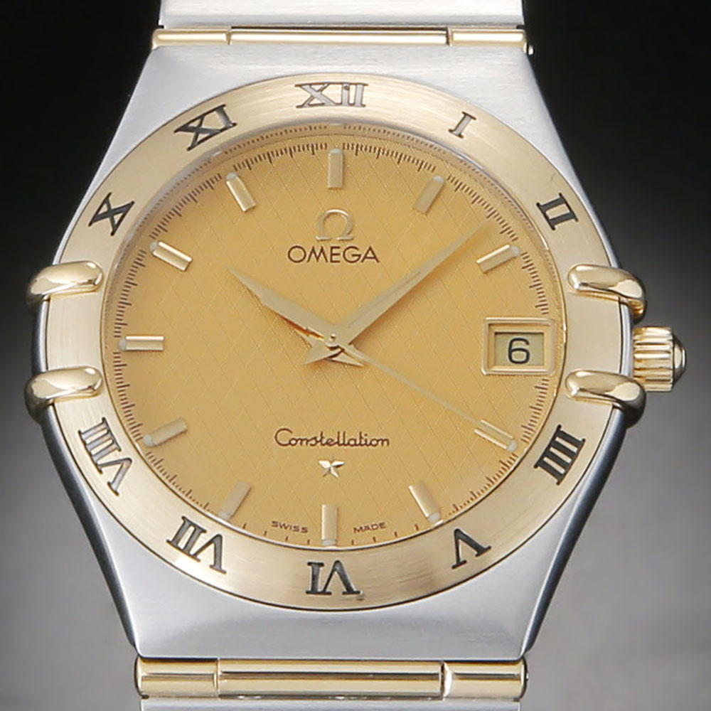 OMEGA(USED)오메가 컨스틸레이션 콤비 풀바
