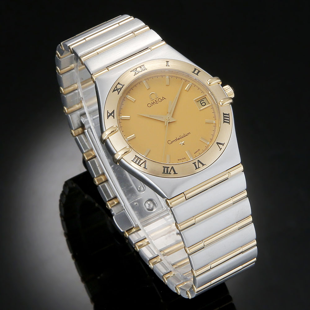 OMEGA(USED)오메가 컨스틸레이션 콤비 풀바