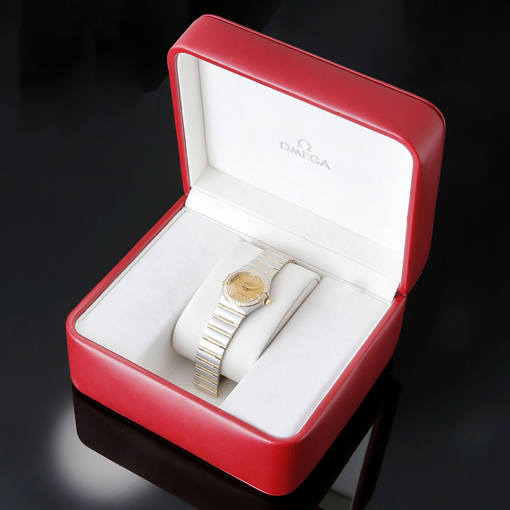 OMEGA(USED)오메가 컨스틸레이션 콤비 풀바 다이아베젤