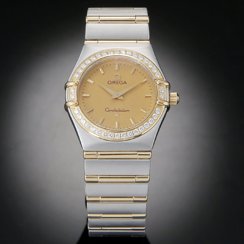 OMEGA(USED)오메가 컨스틸레이션 콤비 풀바 다이아베젤