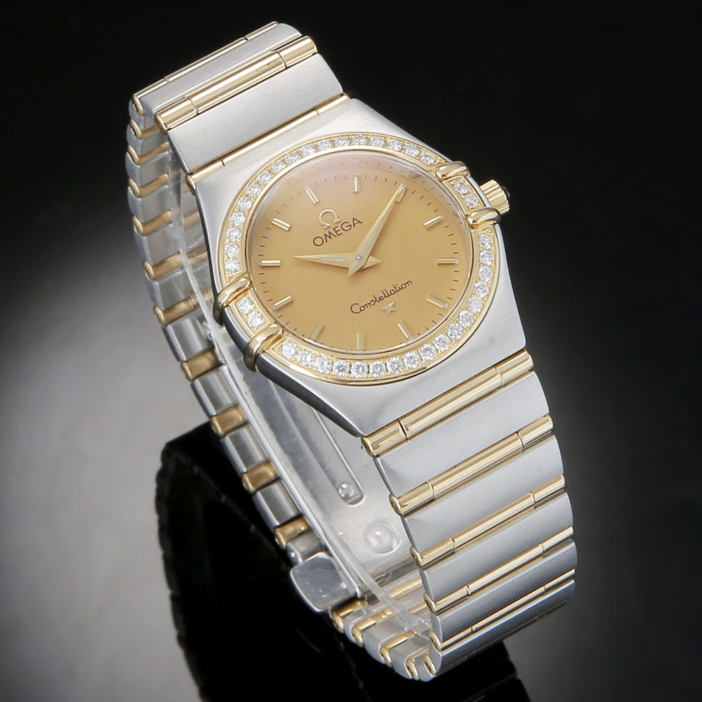 OMEGA(USED)오메가 컨스틸레이션 콤비 풀바 다이아베젤