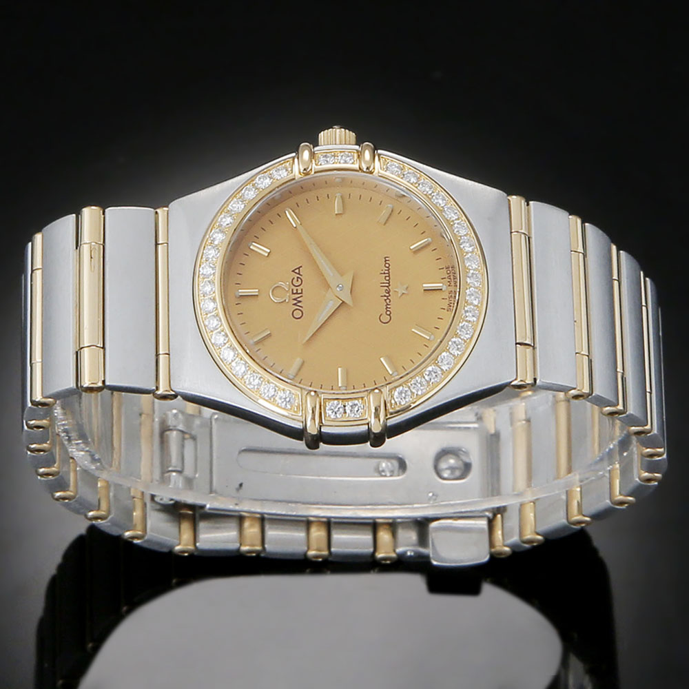 OMEGA(USED)오메가 컨스틸레이션 콤비 풀바 다이아베젤