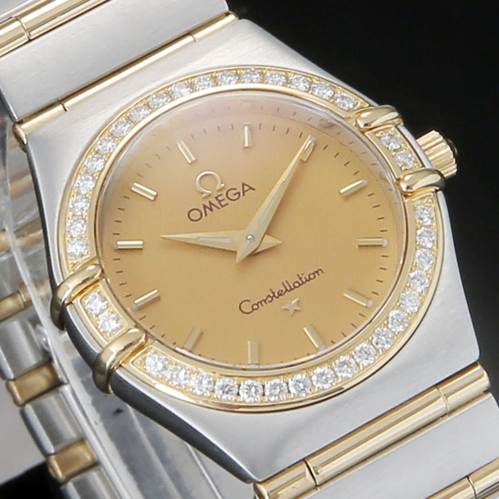 OMEGA(USED)오메가 컨스틸레이션 콤비 풀바 다이아베젤