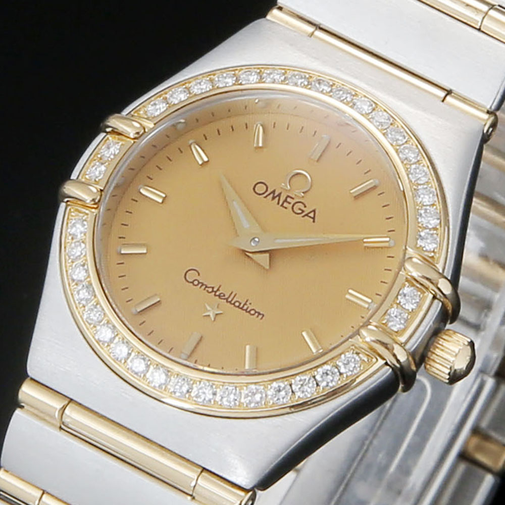 OMEGA(USED)오메가 컨스틸레이션 콤비 풀바 다이아베젤