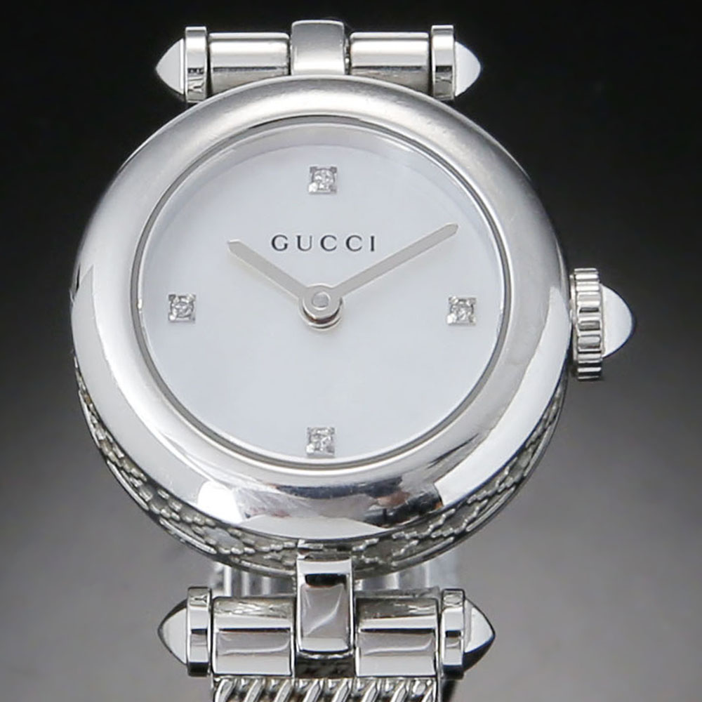 GUCCI(USED)구찌 디아망띠시마 레이디 스틸 워치