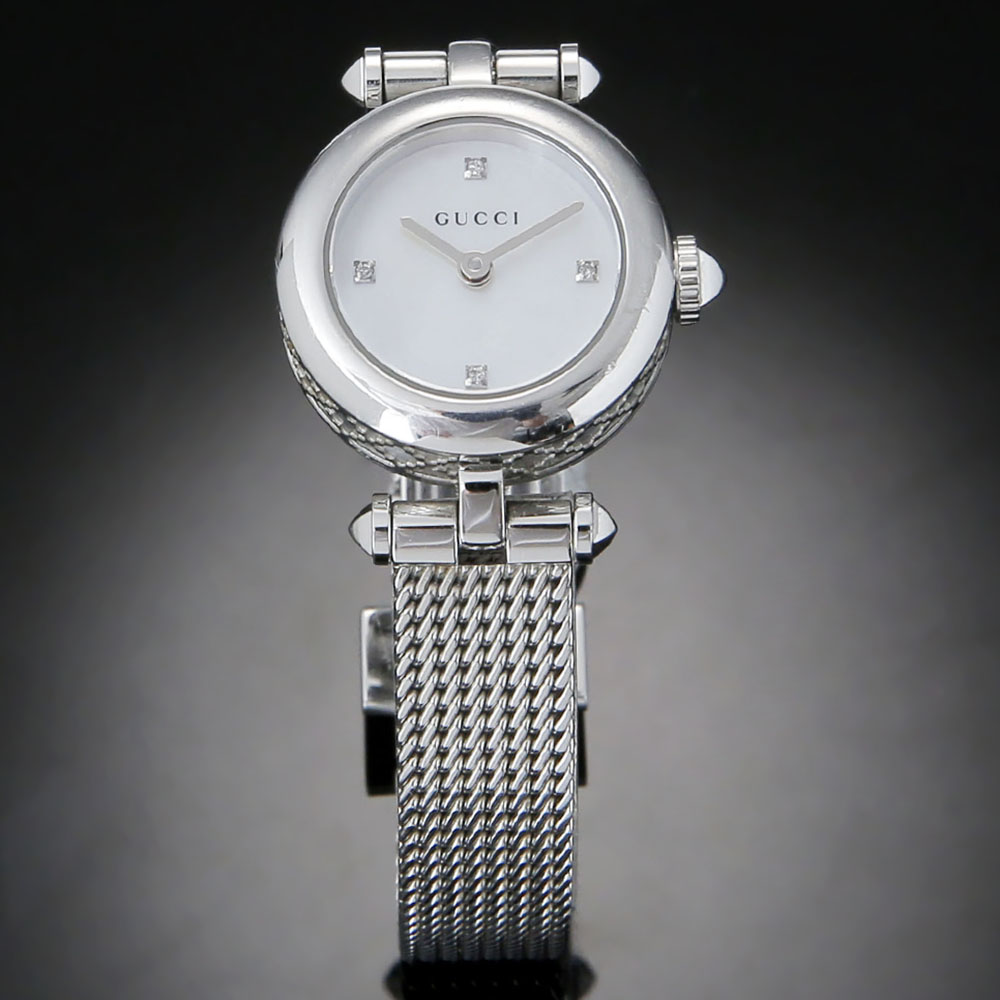 GUCCI(USED)구찌 디아망띠시마 레이디 스틸 워치