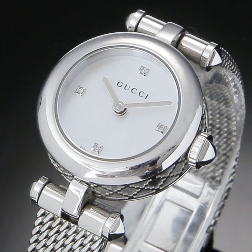 GUCCI(USED)구찌 디아망띠시마 레이디 스틸 워치