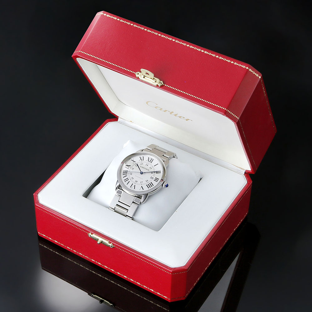 CARTIER(USED)까르띠에 롱드솔로 스틸XL 오토
