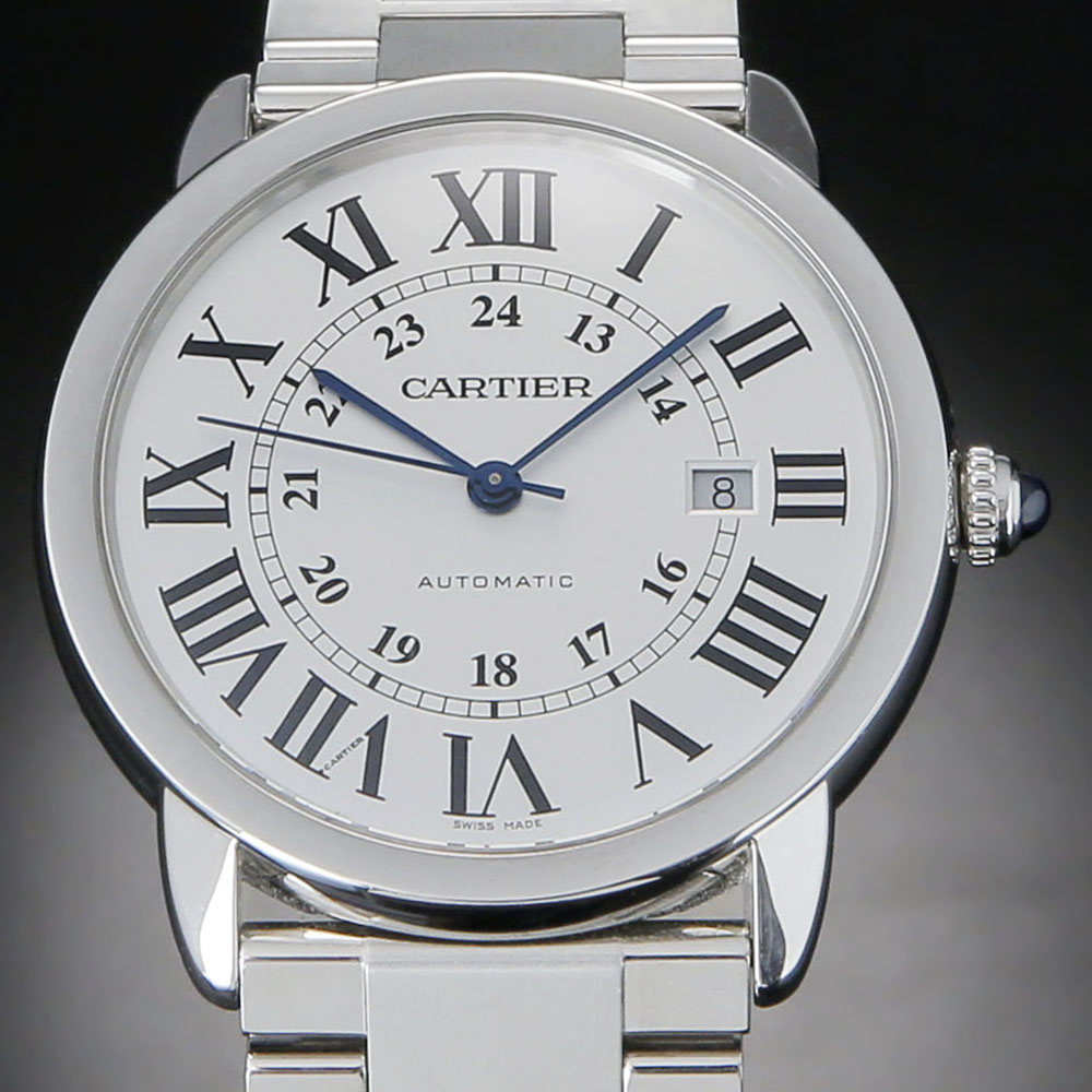 CARTIER(USED)까르띠에 롱드솔로 스틸XL 오토