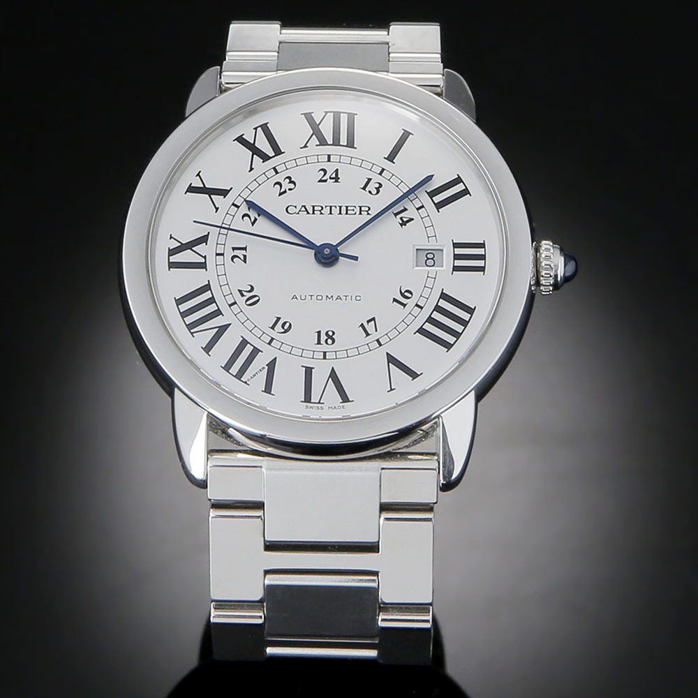 CARTIER(USED)까르띠에 롱드솔로 스틸XL 오토