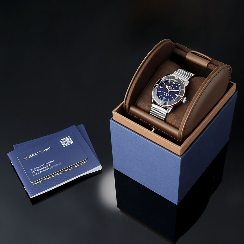 BREITLING(USED)슈퍼오션 헤리티지2 콤비 UB2010